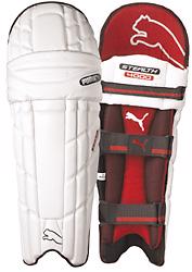 Puma Stealth 4000 batting pads. 